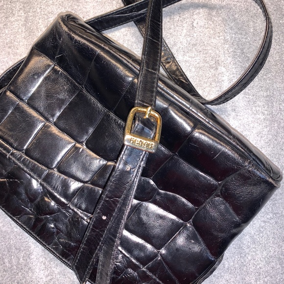 Black Shoulder Bag - Picture 3 of 4